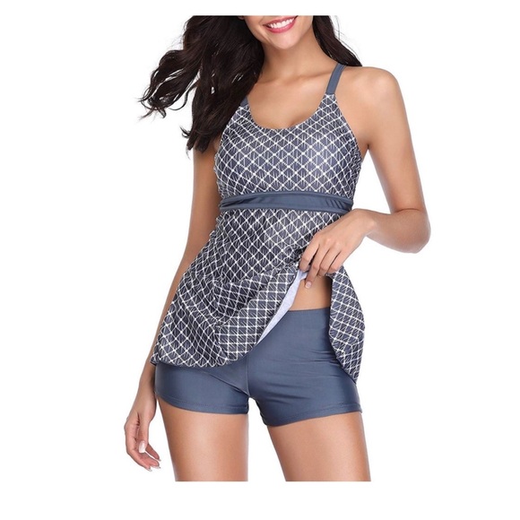 LAMISSCHE Other - ❗️FINAL❗️ 🆕 LAMISSCHE 2 Piece Tankini Swimsuit Boy Shorts